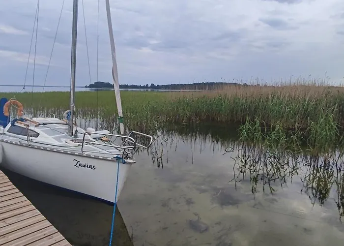 Mazuria Dworek Z Brzegiem Jeziora śniardwy Dom wakacyjny *