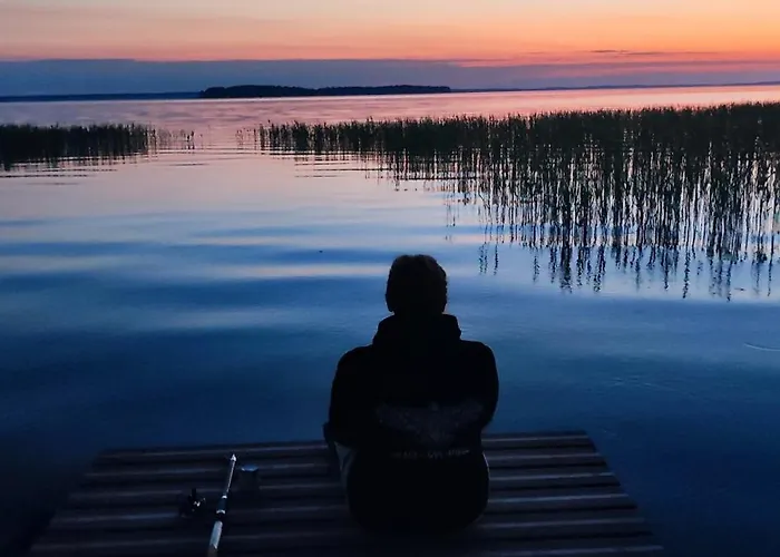 Dom wakacyjny Mazuria Dworek Z Brzegiem Jeziora śniardwy *