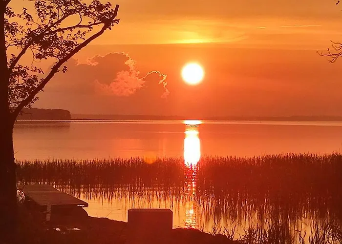 Mazuria Dworek Z Brzegiem Jeziora śniardwy Zdory