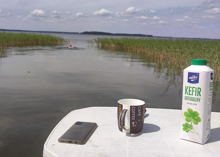 Mazuria Dworek Z Brzegiem Jeziora śniardwy Dom wakacyjny Zdory